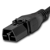 C14 to Saf-D-Grid, 14/3 SJT 15A 250V: Multiple Lengths